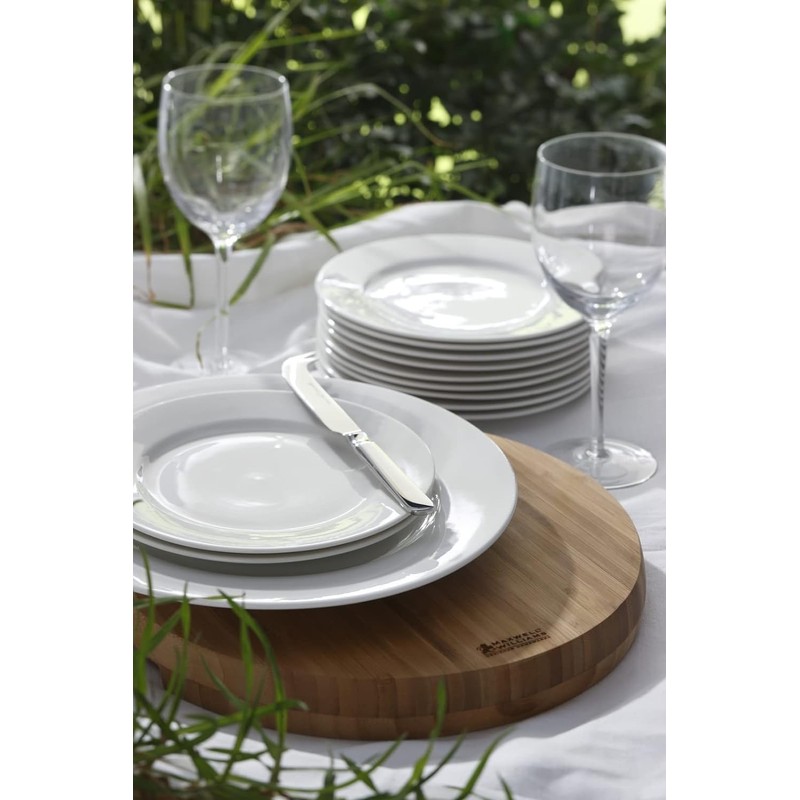 Maxwell & Williams FX0130 White Basics Rim Dinner Plate 27.5cm