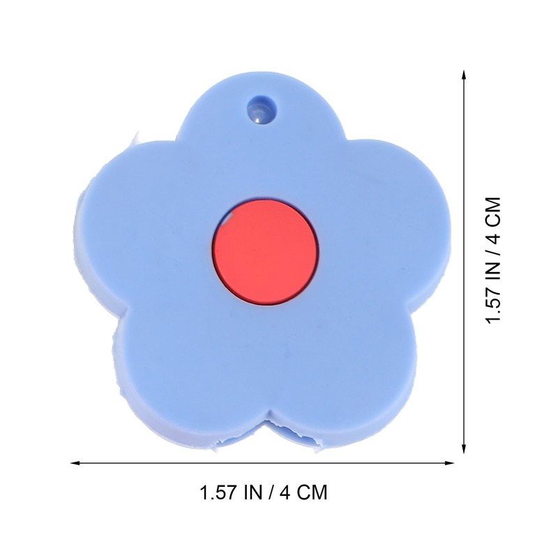 Mikikit Key Covers Caps, 5pcs Silicone Key Covers Caps Tags