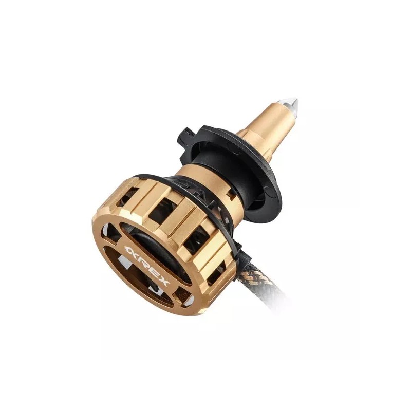 AlphaRex 1x Pair H7 AlphaRex Gold Ammo Panoramic LED Light