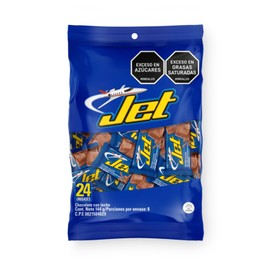 Chocolatina Mini JET Milk Chocolate - 24 Count / 5.07 oz