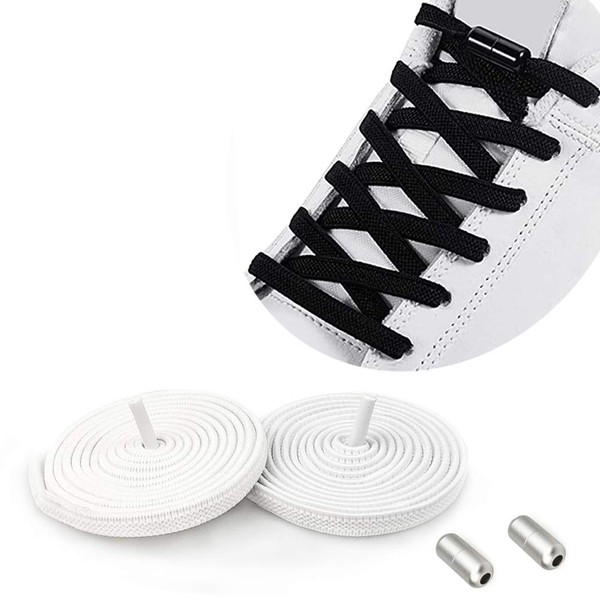 Elastic shoelaces without ties for trainers, shoelaces, rubber laces with