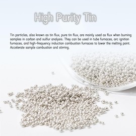 100g Pure Tin Lump Sn Ingot Metal Small Lump Sample for Experiment Production 99.95% High Purity (Random Appearance)