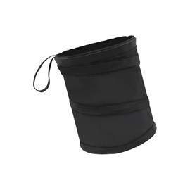 UHANBUT Collapsible Car Trash Can, Mini Portable Automotive Garbage Bag, Pop-Up Vehicle Rubbish Bin, Waterproof Waste Basket Bin with Magic Sticker, Hanging Washable Auto Trash Bag (1PC)