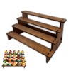 Umgozrz Wooden Cupcake Stand 4 Tier Cupcake Stand Cupcake Holder