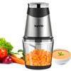 Syvio Mini Food Processors/Food Chopper with 4 Bi-Level Blades, Mini