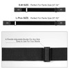 WHIPPY 2 Pack Buckle Free Comfortable Elastic Belt for Women