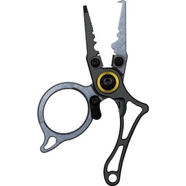 Prox (PROX) Finger Split Mini Pliers, Ring Type/Black x Gunmetal PX162RKG
