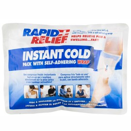 INSTANT COLD PACK C/W SELF ADHERING WRAP 5"x 9"