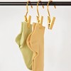 10Pcs Gold Boot Clips for Closet,Single Hooks Clothes Pins Hanger