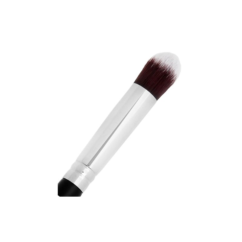 mini Kabuki Makeup Brush Set with Free Case: Includes Blending,