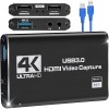 Universal 1Pac 4K Audio Video Capture Card USB 3.0 HDMI