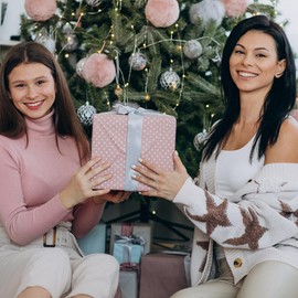 Sister Gifts from Sister,Mothers Day Best Wedding Graduation Anniversary Bestie Birthday Travel Practical Beauty Positive Holiday Home Special Funny Christmas Valentines Gifts for Sister,Makeup Bag