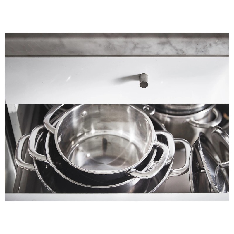 IKEA IKEA 365+ Pot With Lid Stainless Steel 3 qt