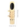 Metal Alto Saxophone Metal Mouthpiece with Cap Pads Musical Instruments