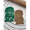 Hulk Cookie Cutter & Mold Produced by 3D Kitchen Art