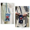 DIVA Rose Women's Smartphone Pouch, Shoulder Bag, Smartphone Pochette, Denim
