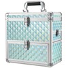 Joligrace Extra Large Makeup Train Case Nail Polish with Drawer