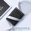 12 Slots RFID Blocking Men's Wallet Black Wallet for Men