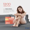 THREAD SPREAD 100% Egyptian Cotton Sheets Queen Size - 1200