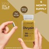 LongLifeNutri Crisina 500 mg – 180 cápsulas vegetarianas, de pasiflora,