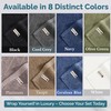 Casa Platino Hand Towels for Bathroom - 6 Pack (16"x28")