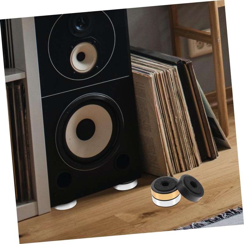 Gadpiparty 12pcs Speaker Isolation Feet Pads Vibration Absorber for Amplifiers
