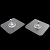 TAODAN 12PCS 18mm Adhesive Suction Sticker for no-Drilling Bathroom Shower
