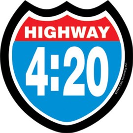 C&D Visionary Licenses Products Sticker, 4:20 Scale