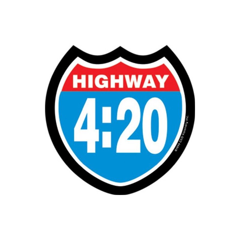 C&D Visionary Licenses Products Sticker, 4:20 Scale