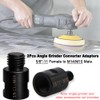 Saipe 2Pcs Angle Grinder Converter Adapters 5/8"-11 Female to M14/M10