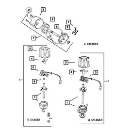 Mopar 5604 1030, Distributor Ignition Pickup