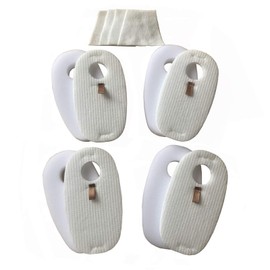 CF Clean Fairy 4 Packs Replacement Foam Filters Compatible With Shark Rocket HV320 HV320C HV320W HV321 HV322 HV322Q HV324Q HV325 HV319Q UV330 UV422 UV422CCO Replace Part#1084FTV320 & 1080FTV320