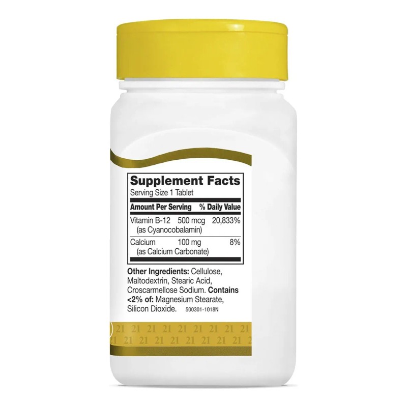 Suplemento en comprimidos 21st Century Vitaminas de L-Glutamina x 100g