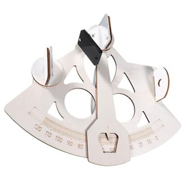 Toyvian Instruments Sextant Marking Sky Navigation Artificial Horizon Navigation Bundle Sextant Navigation Tool Learning Toy for the Practice of Sky Navigation