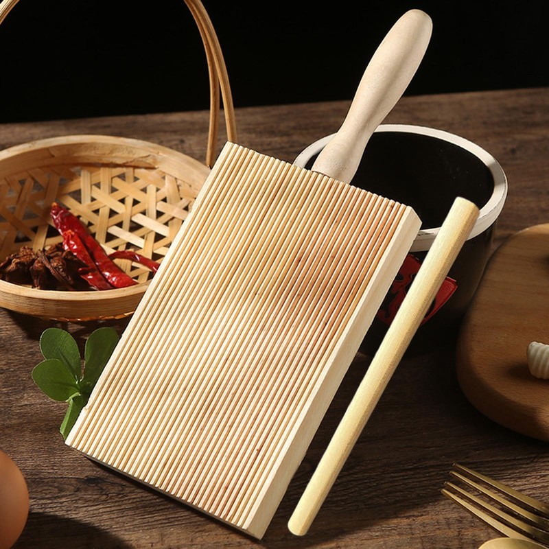 Generic Gnocchi Board at Home Butter Maker Homemade Italian Pasta