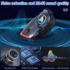 OBEST Motorcycle Helmet Intercom Bluetooth 5.3 HD Sound Quality RGB