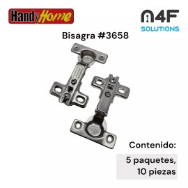 Handyhome Bisagra Handy Home 8.5 Cm X 5.2 Cm 5 Paquetes 10 Piezas