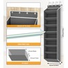 KYEVIS Over The Door Shoe Organizer Storage Fit 16-24 Pairs