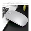 Wireless Mouse 2.4G Bluetooth Dual Mode Mouse 3 DPI Adjustable