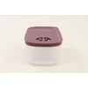 TUPPERWARE Quadro 350 ml Purple Rotary Scale for Cooking Times