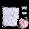 Disposable earplugs, dyeing ear caps, beauty salon vinyl protection supplies - 100 ear caps (transparent) / 일회용 귀마개 염색용 귀캡 미용실 비닐 보호 용품 - 이어캡100매(투명)