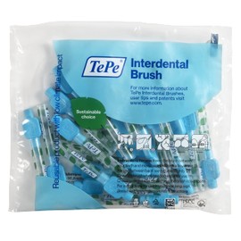 TePe Interdental Brushes Original Blue | Size 3 - 0.6mm | 1 Pack of 20 Brushes