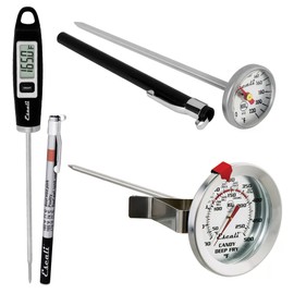 Escali Home Thermometer Set, Includes Gourmet Digital, Candy, and Instant-Read Meat Thermometers