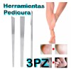 Universo en Linea Set Herramientas Para Pedicura 3pz Problemas Uñas