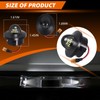 LED License Plate Light with Socket Wire Harness for Ford