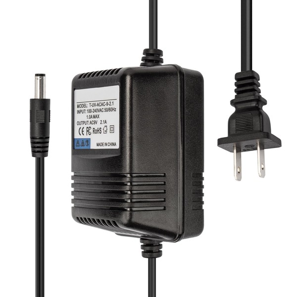 Sxkxm 9V AC Cord Power 2000ma Adapter for Line 6
