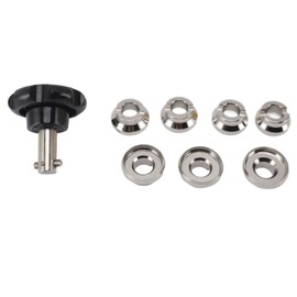 5539 Watch Back Case Opener Alloy Professional Watch Back Case Opener Closer Repair Tools with 7 Dies for Watchmaker