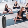 Shaker Bottle Stainless Steel Protein Shaker Scales Portable Shaker Cup