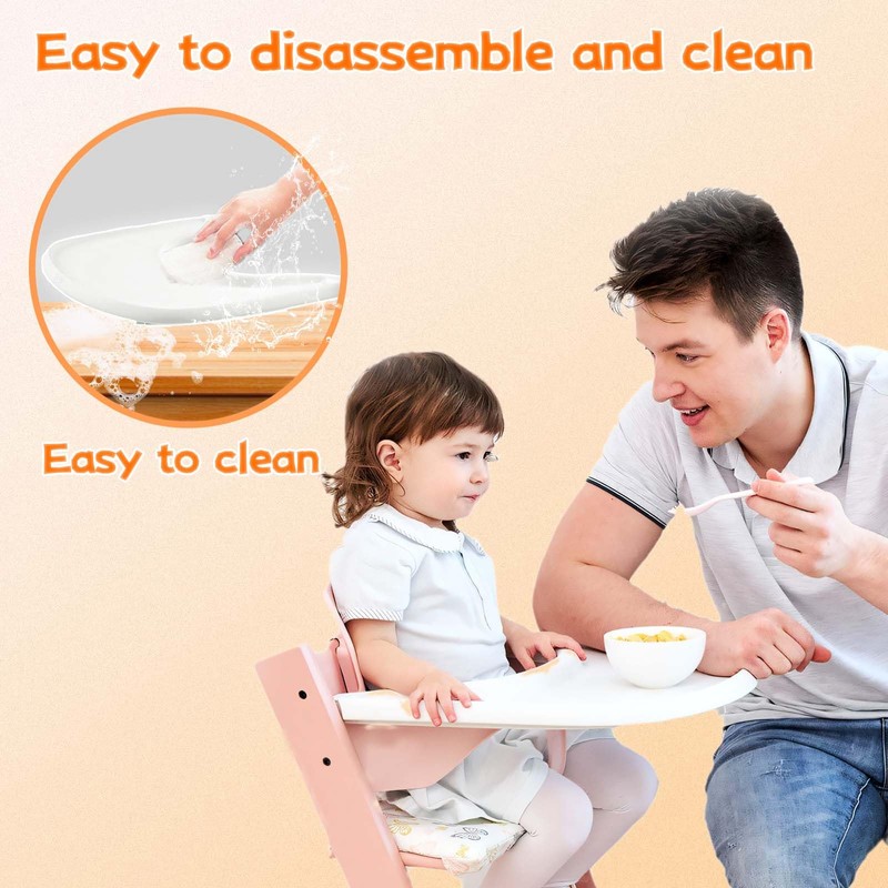 SupaoSPG Baby High Chair Tray Compatible with Stokke Tripp Trapp