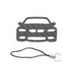 BlackStuff Carbon Fibre Keyring Lanyard Compatible with M3 E90 E91